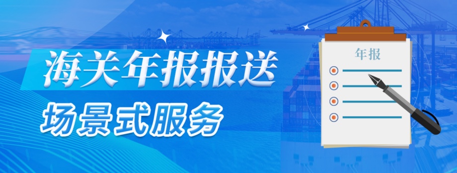 海关年报报送场景式服务